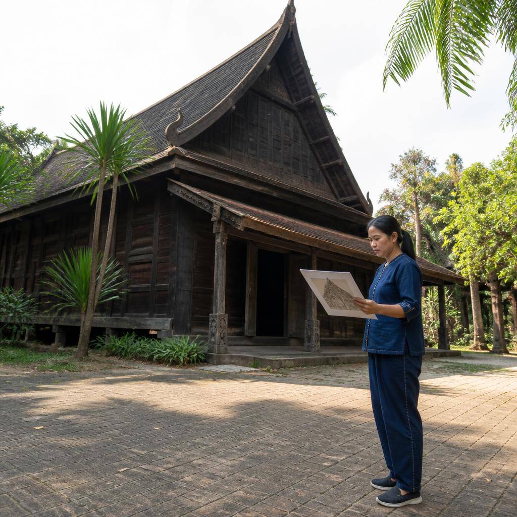 เปิดความหมายแฝงของลวดลายไทยบนหน้าจั่วที่สะท้อนความเชื่อและปรัชญาการออกแบบบ้านของบรรพบุรุษ