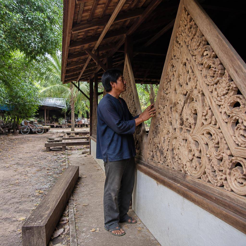 เปิดความหมายแฝงของลวดลายไทยบนหน้าจั่วที่สะท้อนความเชื่อและปรัชญาการออกแบบบ้านของบรรพบุรุษ